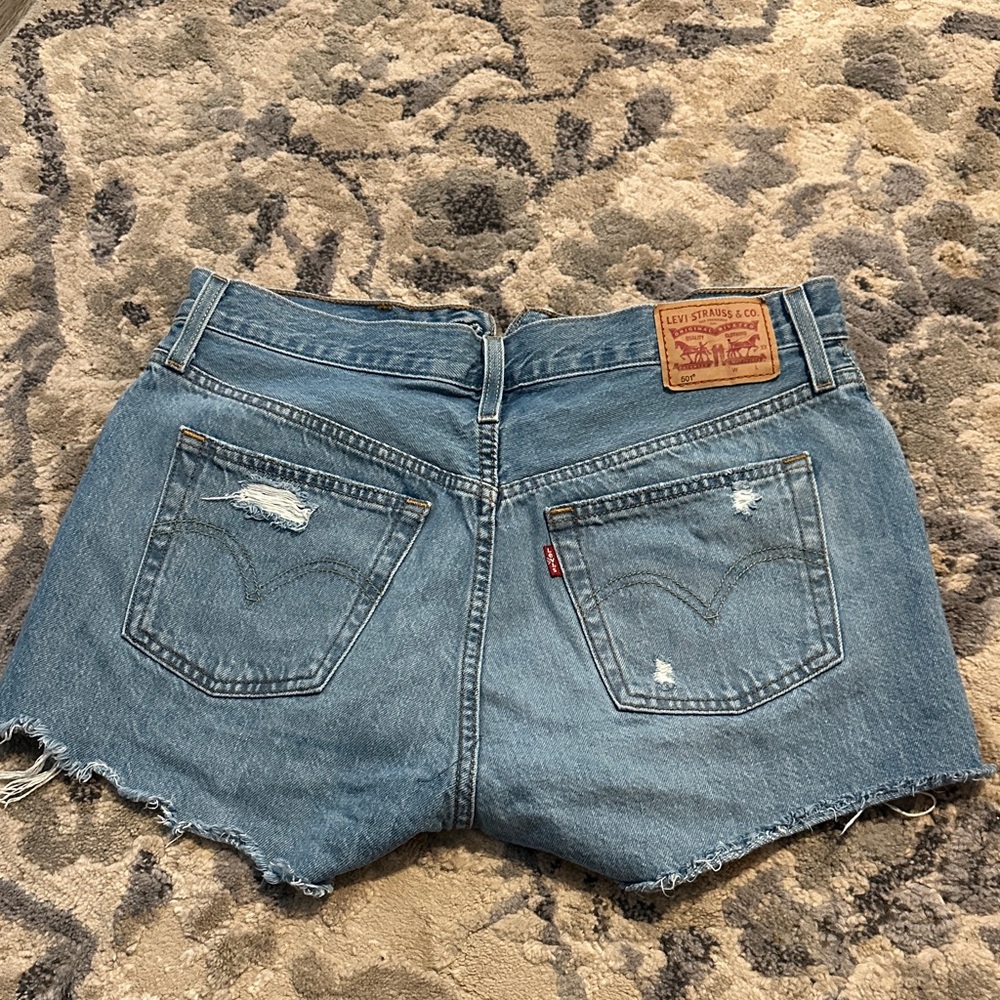 Levi's Classic Blue Jean Shorts
